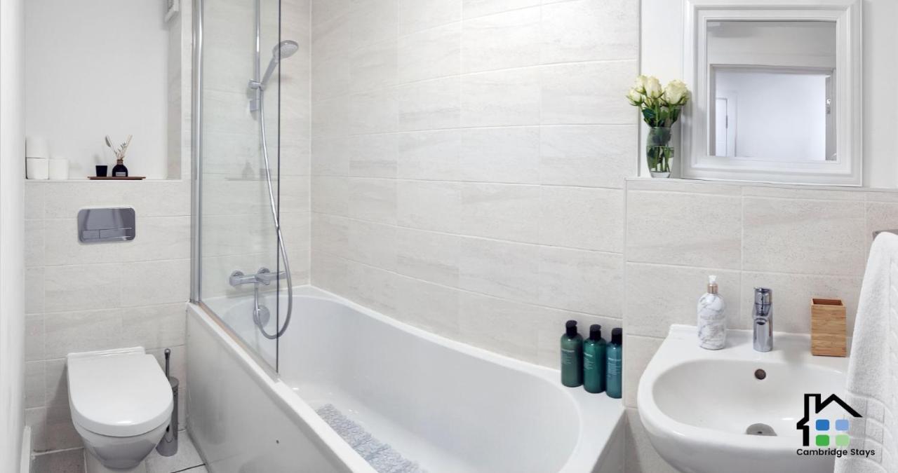 Cambridge Stays Riverside 2Br Flat-Walk To Centre-Parking-Balcony Екстер'єр фото
